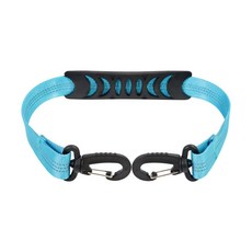 스키 스트랩 스노우보드 트레이닝 훈련 초보자 어깨 로프 견인 벨트 한사이즈 파란색, P. 스카이블루 스키 로프