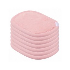 베스토 5 개 메이크업 리무버 페이셜 클렌징 도구 재사용 가능한 패드 얼굴 눈 입술 용 화이버, pink