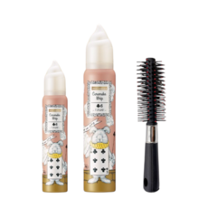 [헤어킹] 데미 우에보 쥬카라 캐러메이크 휩 (컬크림 컬링에센스 히피펌 쉼표머리 헤어스타일), 300g, 1개, 클로버 6