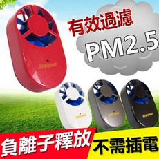 台灣 汽車風力發電負離子空氣清淨機 第2代 黃椰樹 COCONUT 消除菸味淨化空氣 過濾PM2.5, 白色