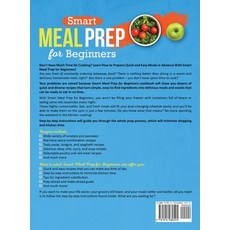 Smart Meal Prep for Beginners: Collection of Quick and Easy Recipes for Tasty and Healthy Make-Ahead... Hardcover, Revolution Lab Ltd, English, 9781914080494