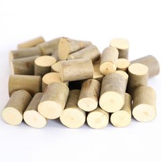 키득키득 천연나무조각 3cm 원통형 250g