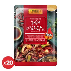 (상온) 오뚜기 이금기 훠궈마라탕소스70g, 70g, 20개