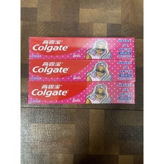 【滿100元出貨】高露潔兒童牙膏 40g, 1個, 【3條芭比】香香水果口味