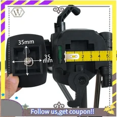 AU33 1 Pcs 삼각대 헤드 Dslr 카메라 어댑터 3차원 베이스 플레이트, 01 Black