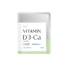 三五生技 海藻鈣 維生素D3+鈣 植物性配方, 1個, 60顆