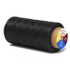 만다라 공예 가죽 스티칭을 코드 폴리에스터 실 재봉용 YDS 갈색 위한 제본 비딩 끈 0.8MM 플랫 273 작업 핸드 150D, Bla, Flat 210D 1mm 197 Yards, 1개