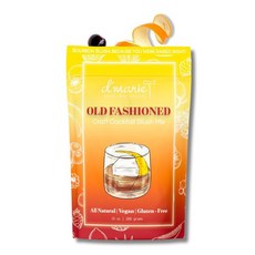 냉동 칵테일 음료 믹스 - 각 봉지로 매콤한 마가리타 슬러시 10가지 만들기 알코올용 드링크 파우더 파우치 천연 저설탕 믹서 블렌더 필요 없음 3팩, Old Fashioned, 10 Ounce (Pack of 1)