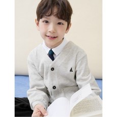 빈폴 키즈 와플 소재 카디건 상하세트 베이지 BI6141U03A