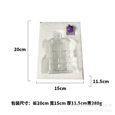 新款電話亭酒瓶 威士忌醒酒器 警察廳造型儲酒瓶, 1個, 1L