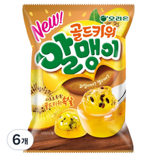 오리온 골드키위 알맹이, 81g, 6개