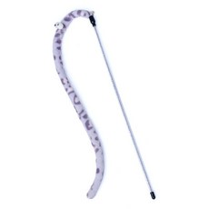 고양이 놀이 장난감 물고기 인형 깃털 티저 지팡이 인터랙티브 애벌레 다채로운 막대 애완 용품 액세서리, 5, 1개