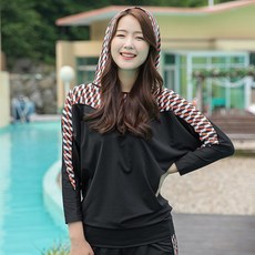 reifler 女款衝浪飛鼠袖連帽上衣 RT316