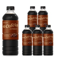 아카페라 아메리카노 과테말라, 1L, 6개