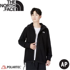 The North Face 男 刷毛連帽外套 AP 黑色 7W7M 刷毛夾克 保暖外套