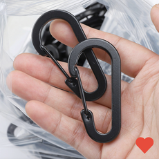 등산장비 슬라이드 락 카라비너 캠핑 다용도 멀티 카라비나