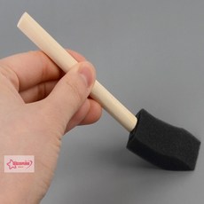 서락 스폰지 붓 2.5cm 미술도구