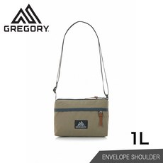 GREGORY 1L ENVELOPE SHOULDER 斜背包, 沙暴棕