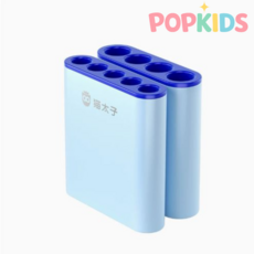팝키즈 일체형 연필 보호캡 2P, 1세트, 블루