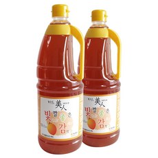 상주 빛깔좋은 감식초 1.8L 자연 과일 발효 식초, 2개