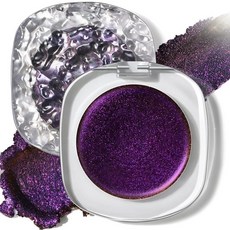 HOSAILY 홀로그램 듀오크롬 블랙 퍼플 스모키 글리터 아이섀도우 팔레트 멀티크롬 메탈릭 쉬머 웻 스파클 실키 스무스 펑크 크림 무지갯빛 칼레이도스 메이크업#05 [호환], #05