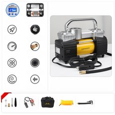 차량용 에어컴프레셔 트럭 실린더 공기주입기 공기 타이어 대형 고압 고성능 주입기, X5Pro 디럭스세트, 기본 모델명/품번