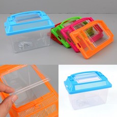 곤충채집통 소형 달팽이사육통 달팽이키우기