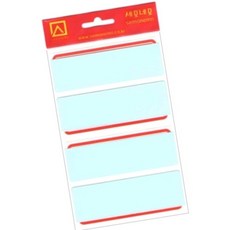 돈스텔 업무용 보호견출지 적색 7매 84x31, 포장단위/개 (1개입)