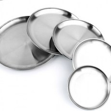 개별판매 캠핑 스텐레스 접시(23cm), 상세페이지 참조, 1개