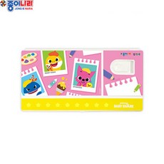 종이나라 핑크퐁 아기상어 미술용 팔레트, 핑크