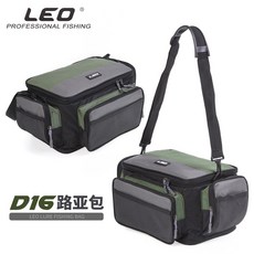 LUREER LEO D16 雙色方形路亞包 加厚牛津布 斜背包