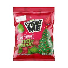 Colombina Holi데이 Treats ChewzMe 크리스마스 트리 젤리 127.6g(4.5oz), Colombina Holi데이 Treats ChewzM, 127g