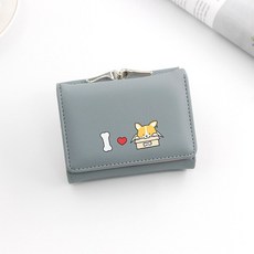 지갑 미니 걸쇠 솔리드 PU 가죽 여성용 멀티 카드 홀더 패션 동전 숏 슬림 작은