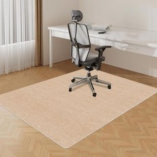 (아마존 브랜드) 의자 매트 바닥 보호 개선된 미끄럼 방지 소재 70.9 x 55.1 인치(180 140 cm) 책상 두께 0.2 인치(4 mm) 방지 카펫 TP, 約120x90cm, beige