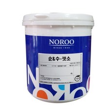노루페인트 순&수 슈퍼 젯소 0.5리터, 4리터, 1개, 4L