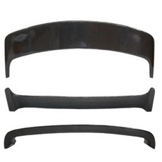 [모터스파이] BMW 호환 X6 E71 리얼카본 루프 트렁크 스포일러 도색용 카본 글라스윙, X6리얼카본 루프스포일러