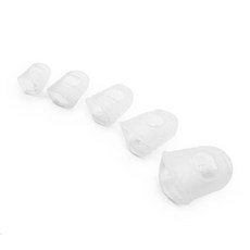 얇은 실리콘 골무 악기연주 바느질, M, 1개, M