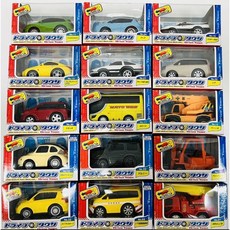 MARUKA 迴力車 工程車 警車 轎車 Q版 隨機出貨, 1個