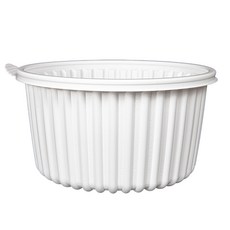 [일용상회]탕용기 BFP 225파이 대 3000ml 50세트 PP 백색, 50개, 1세트