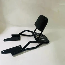 베넬리 레온치노 800 러기지 랙 개조 로드 리어 선반 암레스트 일 트렁크 지지대 등받이, 01 하얀색