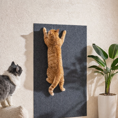 무무박스 잘라쓰는 부착형 고양이 스크래처 다용도 카페트, 베이지, 1개