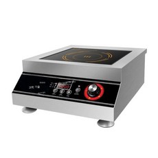 1구 업소용 5000W 평면 전기 인덕션 스토브 국물/조림용 하중 레인지 5kW 국물, 1. 5000W 오목면 가정용
