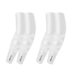 K2 safety 2x핏 쿨토시 자외선차단 팔토시 여름토시, 화이트2p+화이트2p, 1세트