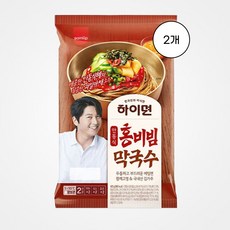 삼립 하이면 안동식 홍비빔 막국수, 2개, 422g