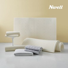 느웰 천연라텍스 풀세트 하드 (5cm/SS), 5cm, 딥블루그레이