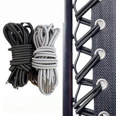 로프 의자용 접이식 끈 안락 교체 의자 탄성 번지 코드 무중력, 3. 은색 (2.25m)