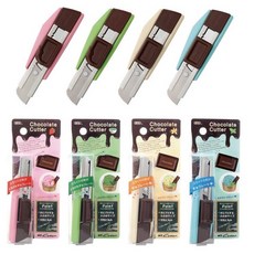 日本 NT CUTTER ZL2P 巧克力造型美工刀 攜帶型美工刀, 粉紅, 1個