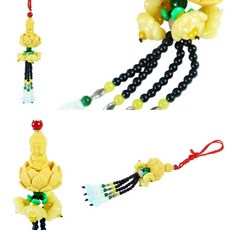 올짱 불교풍 차량용 부처님 장식 태슬 자동차내부장식