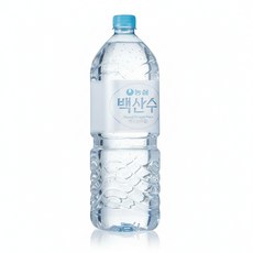 농심 백산수 2L 24병 (유/무라벨) 생수, 24개