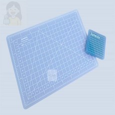 SolSun 책상 커팅 매트 칼판, 6x6cm